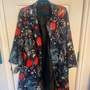 🚨sold🚨Galaxy Print Women's Coat